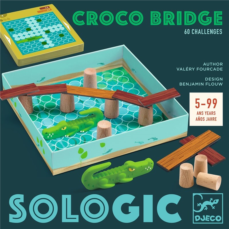 DJECO SOLOGIC CROCO BRIDGE