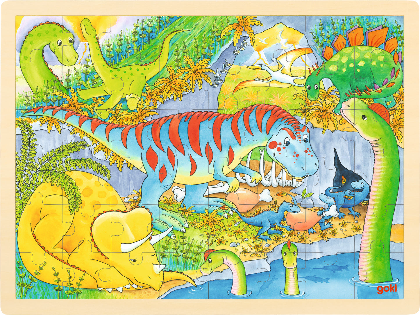 GOKI PUZZLE DINOSAURIOS