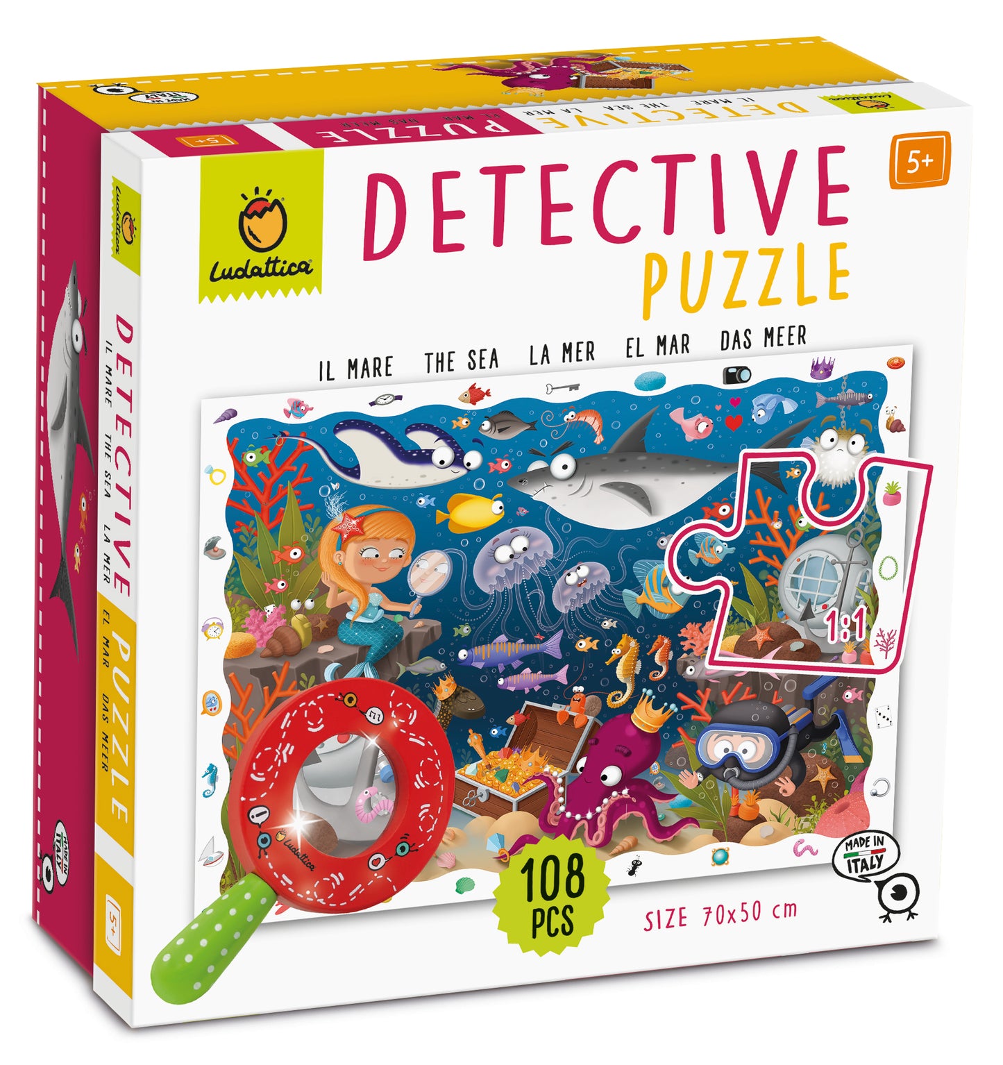 LUDATTICA DETECTIVE PUZZLE EL MAR