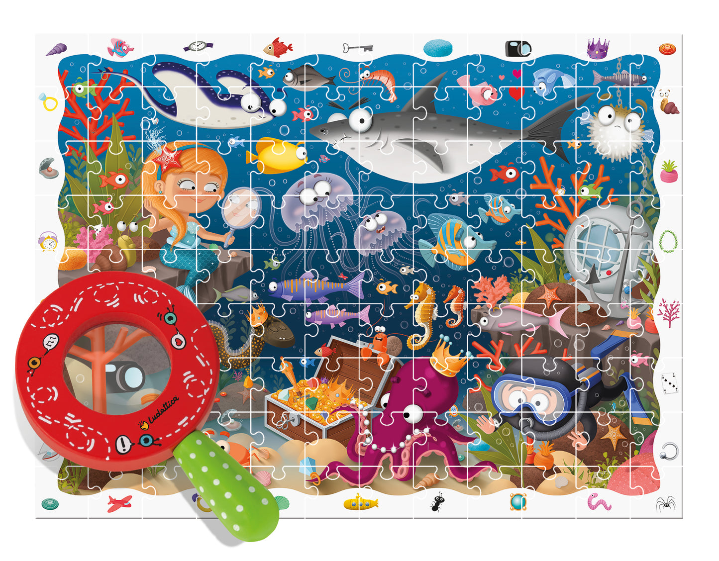 LUDATTICA DETECTIVE PUZZLE EL MAR