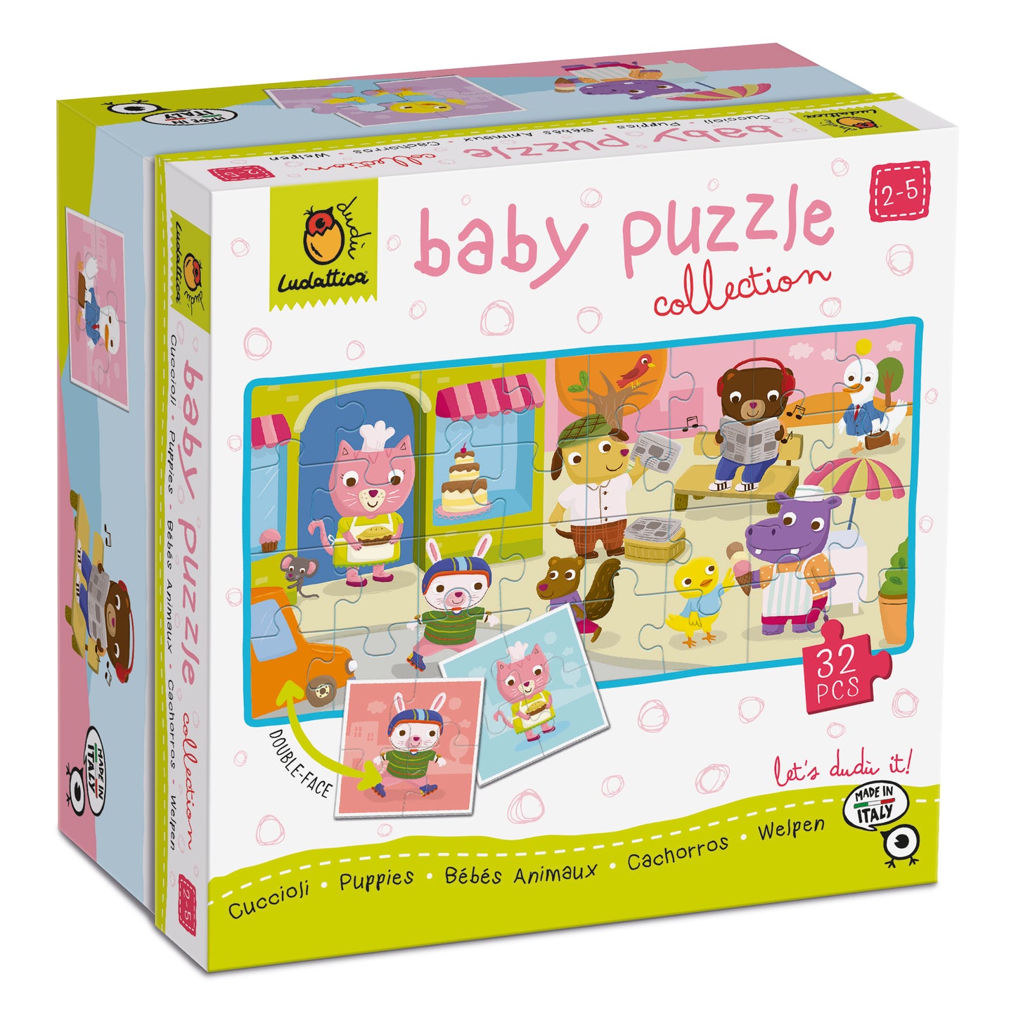 LUDATTICA BABY PUZZLE CACHORROS