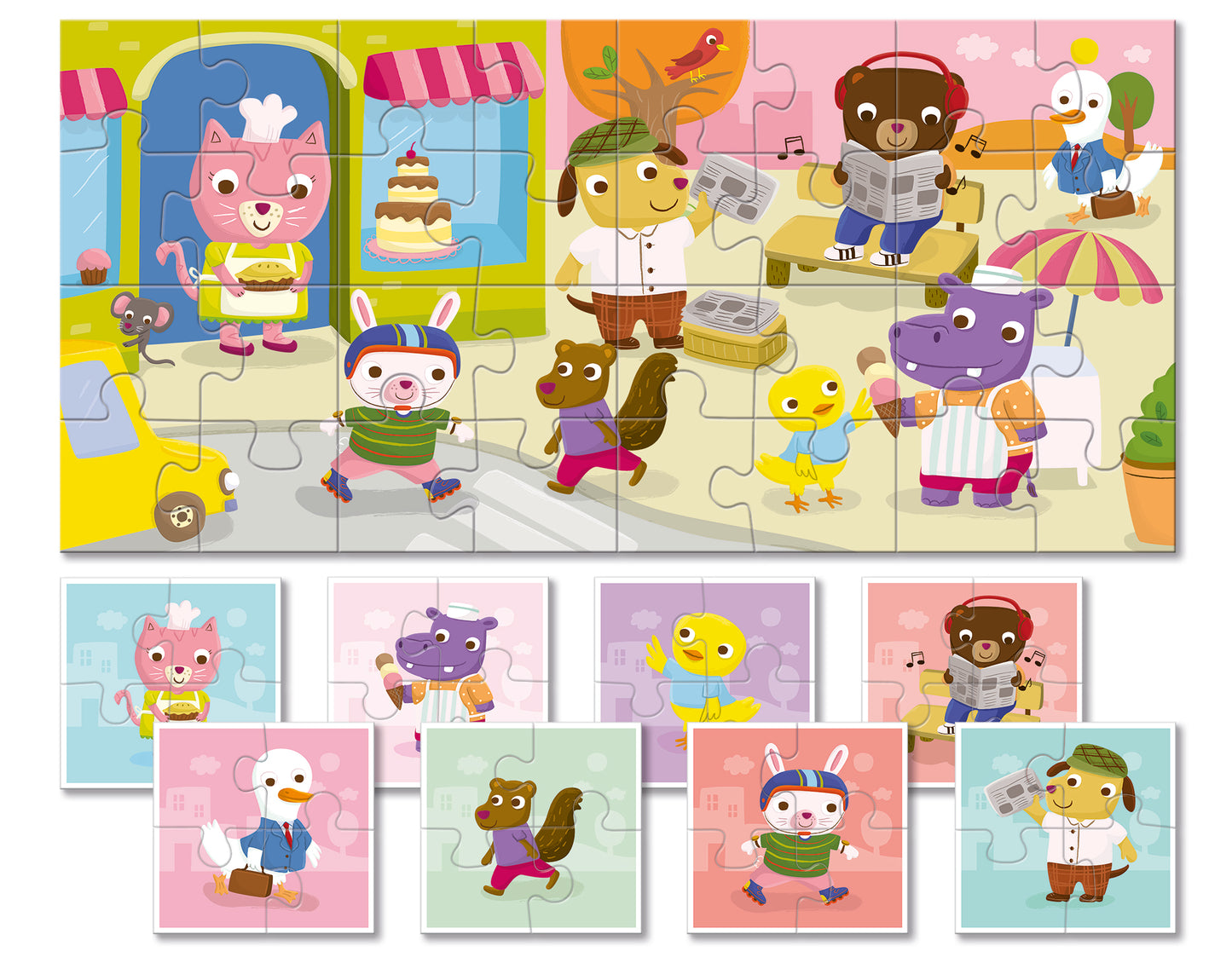 LUDATTICA BABY PUZZLE CACHORROS