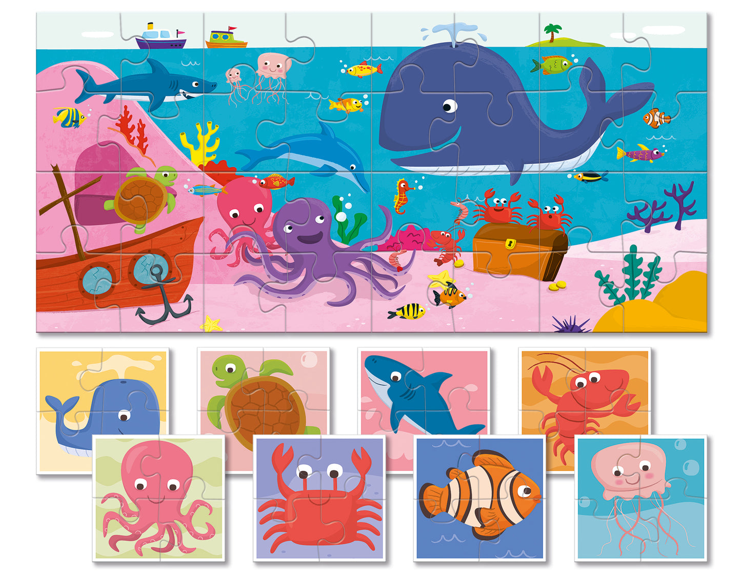 LUDATTICA BABY PUZZLE EL MAR