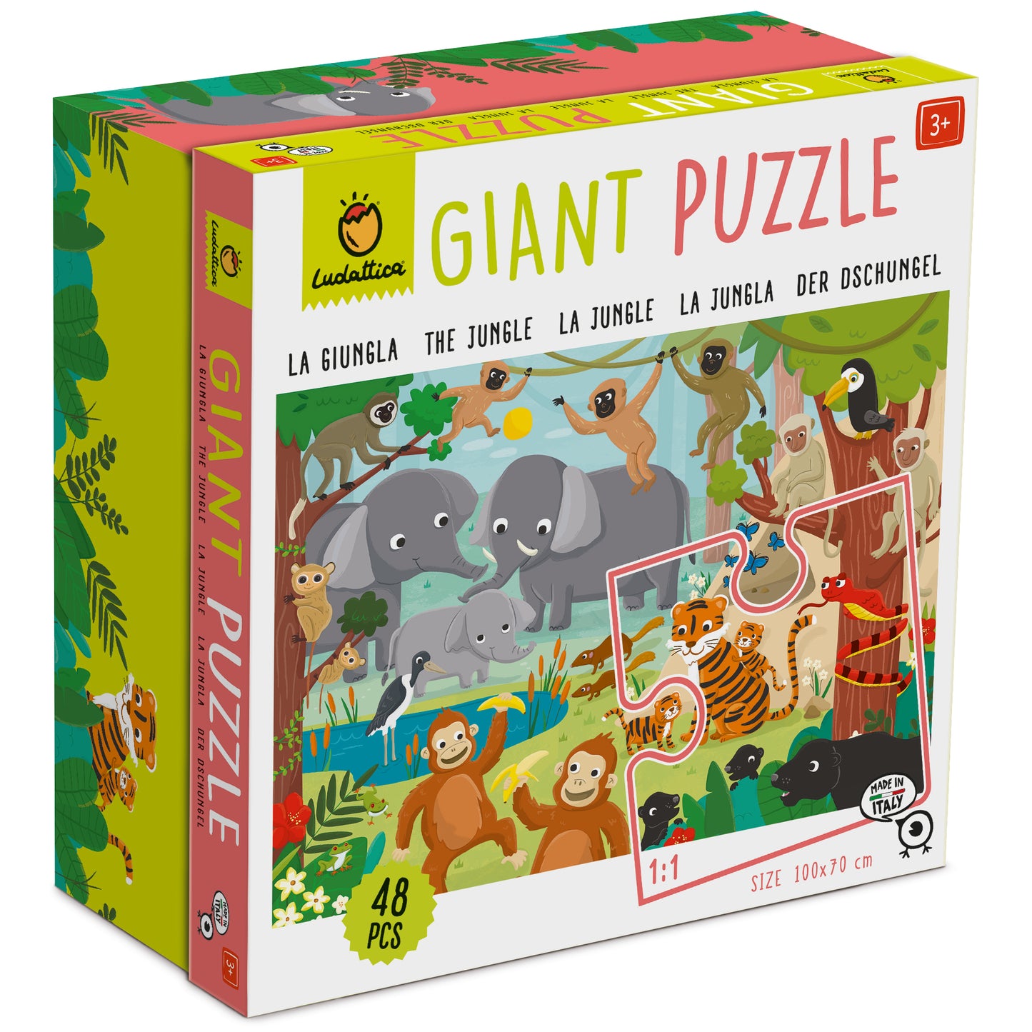 LUDATTICA GIANT PUZZLE LA JUNGLA