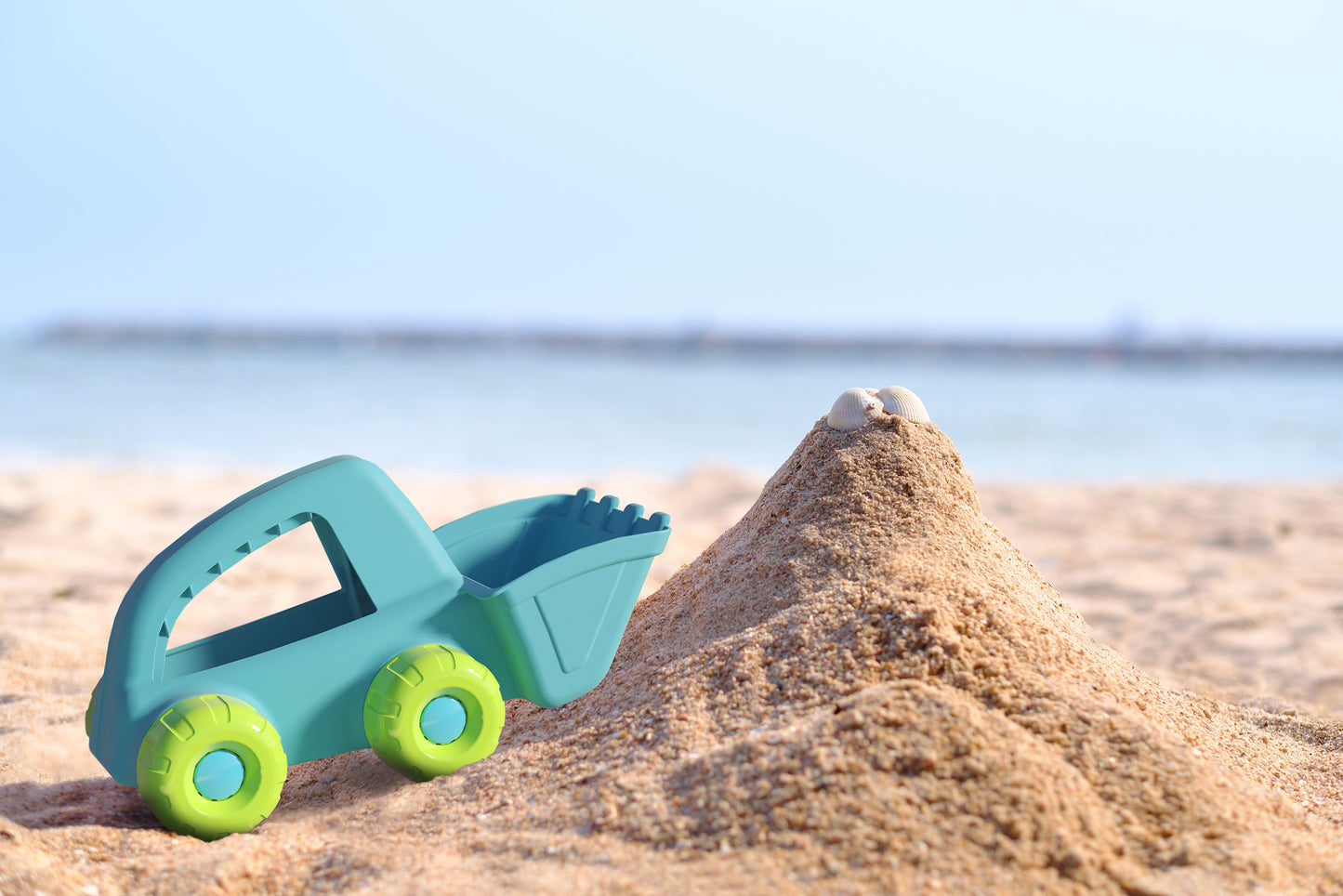 BIBIO BULBI CAMIÓN CON PALA AZUL