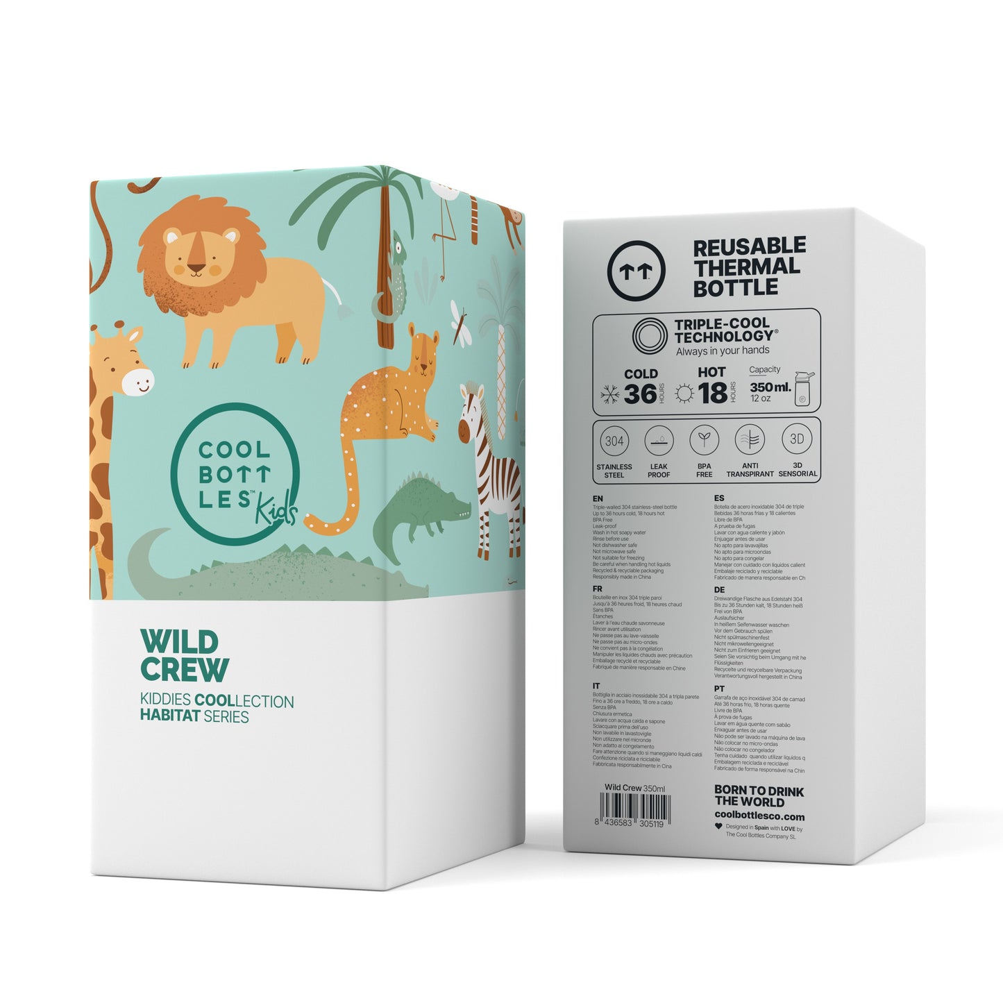 COOL BOTTLES WILD CREW