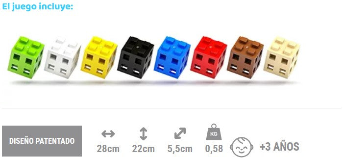 MELI CUBE 100 PIEZAS