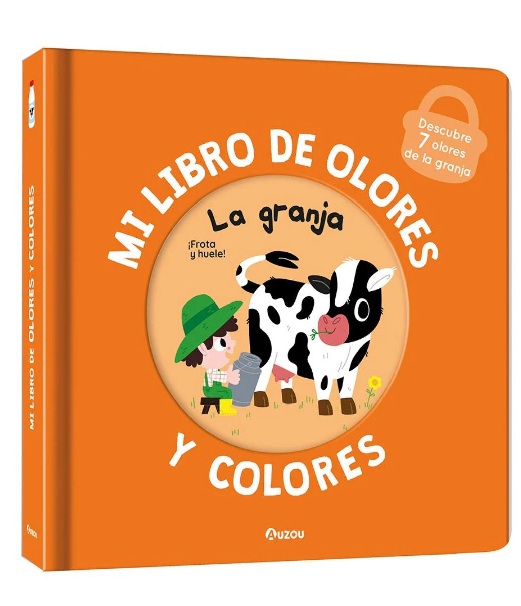 AUZOU MI LIBRO DE OLORES Y COLORES LA GRANJA