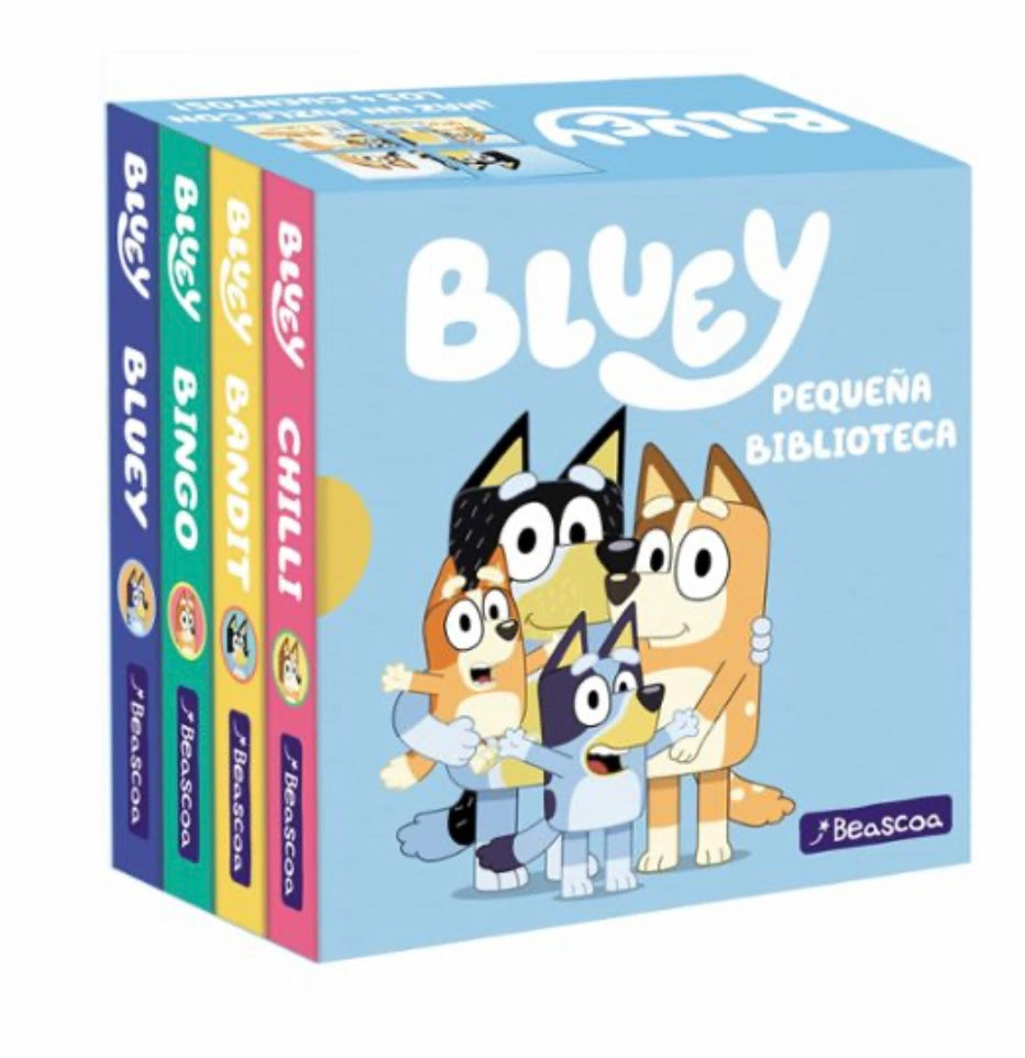 BEASCOA BLUEY PEQUEÑA BIBLIOTECA