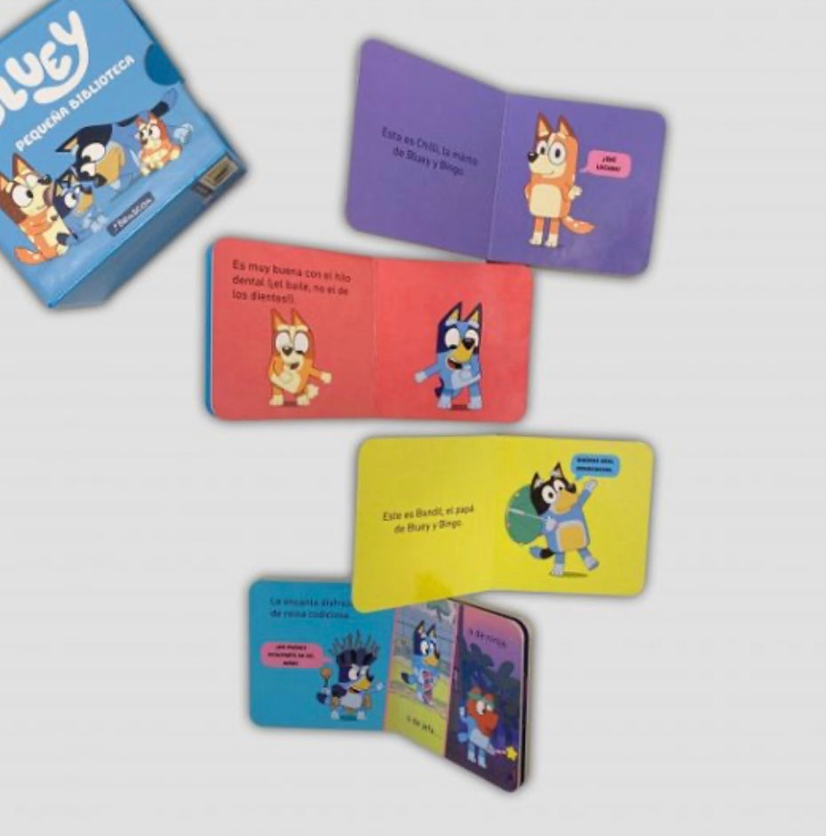 BEASCOA BLUEY PEQUEÑA BIBLIOTECA