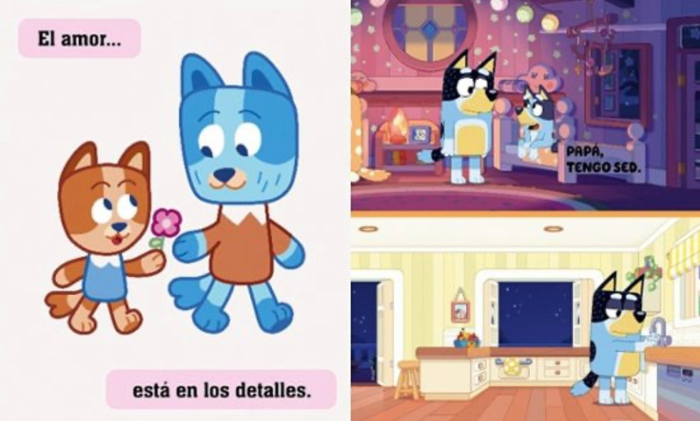 BEASCOA CON AMOR DE BLUEY