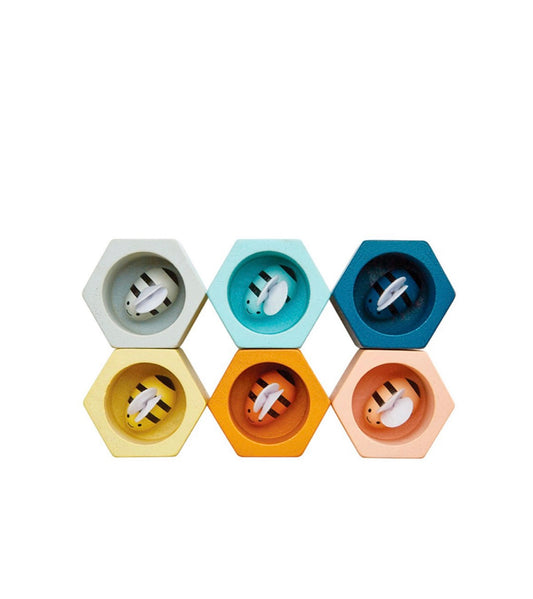 PLAN TOYS ABEJAS EN LA COLMENA ORCHARD