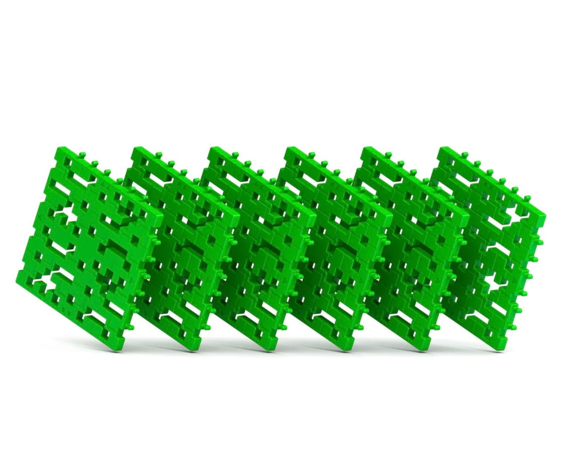 MELI MAXI BASEPLATE 6 BASES VERDE