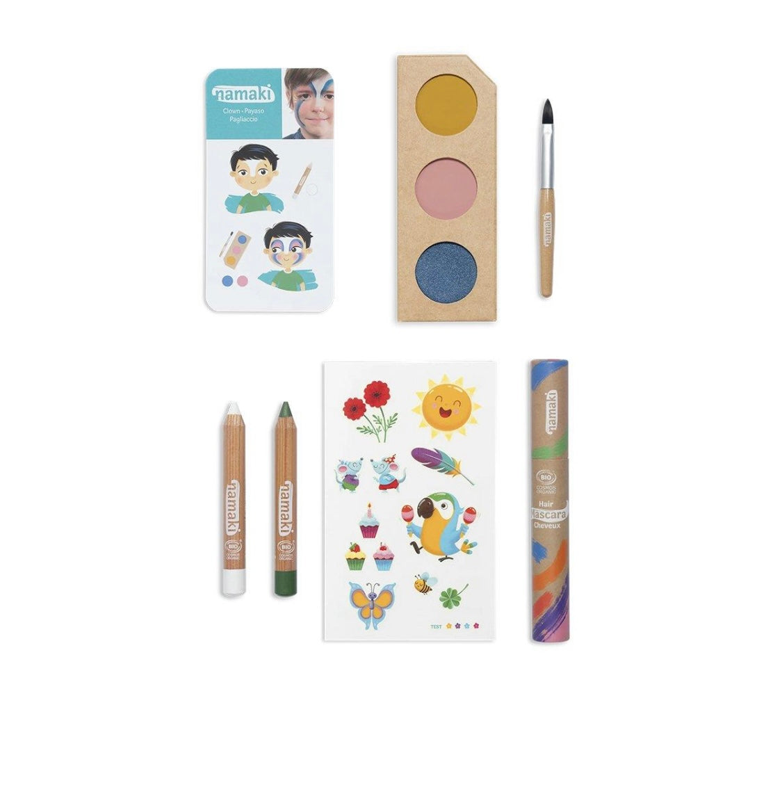 NAMAKI KIT DE MAQUILLAJE ARCO IRIS