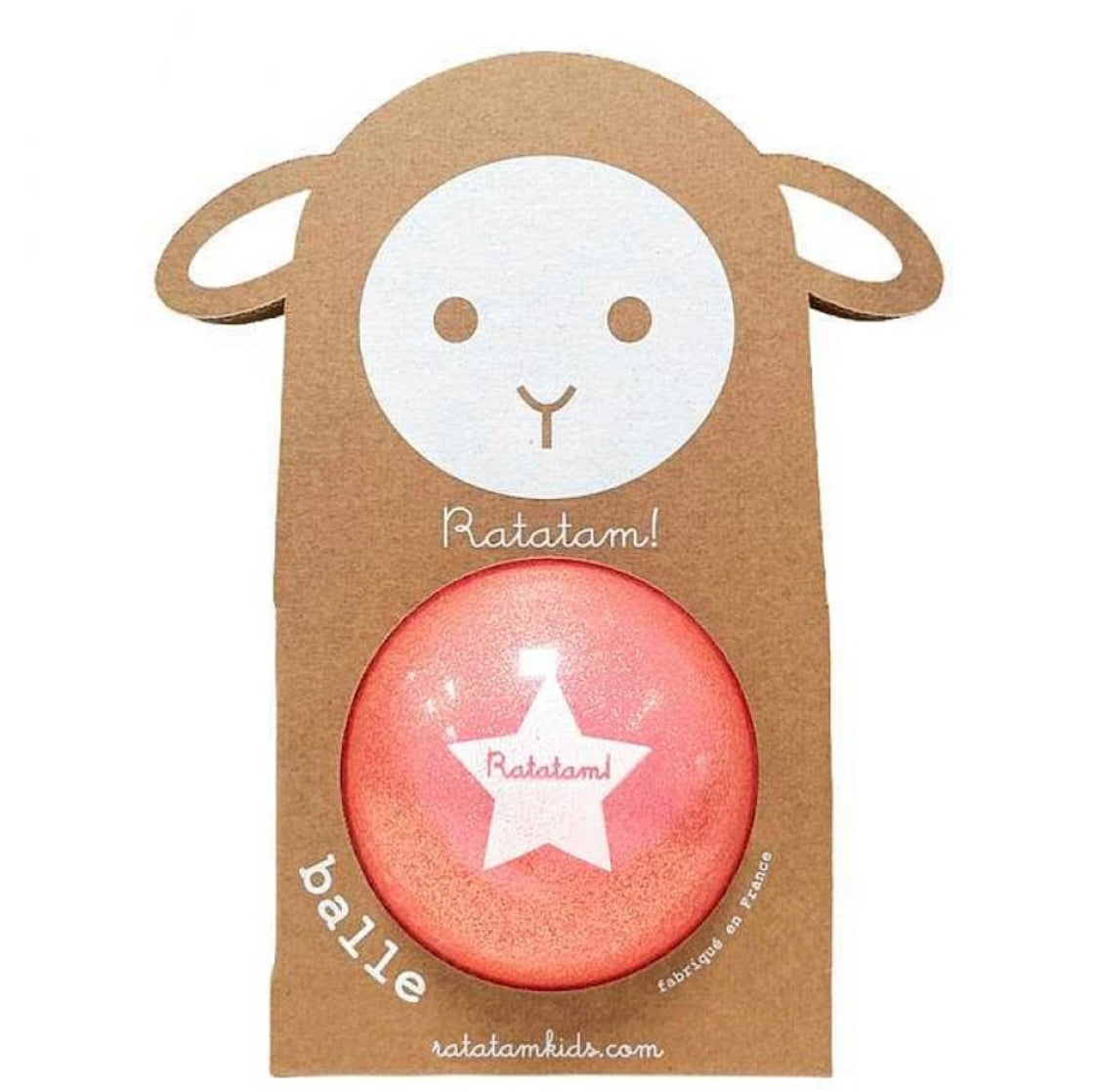 RATATAM PELOTA OVEJA ROSA