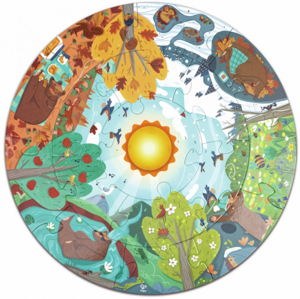 HAPE PUZZLE CUATRO ESTACIONES