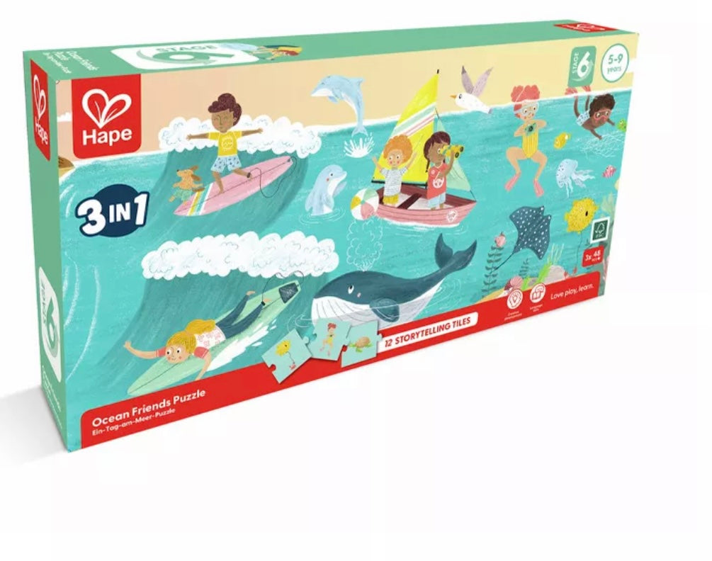 HAPE PUZZLE AMIGOS DEL MAR