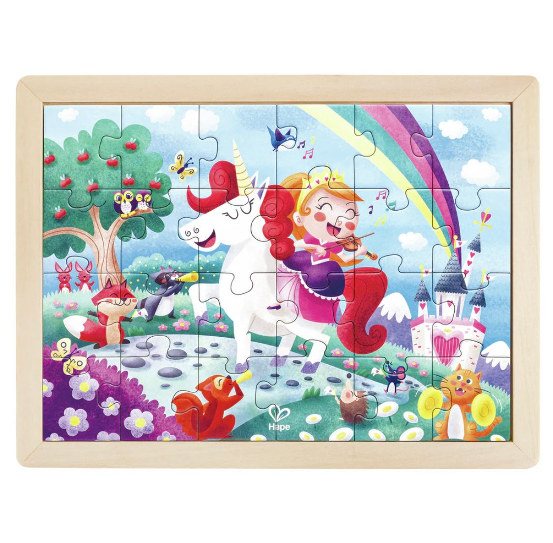 HAPE PUZZLE AMIGOS DEL UNICORNIO