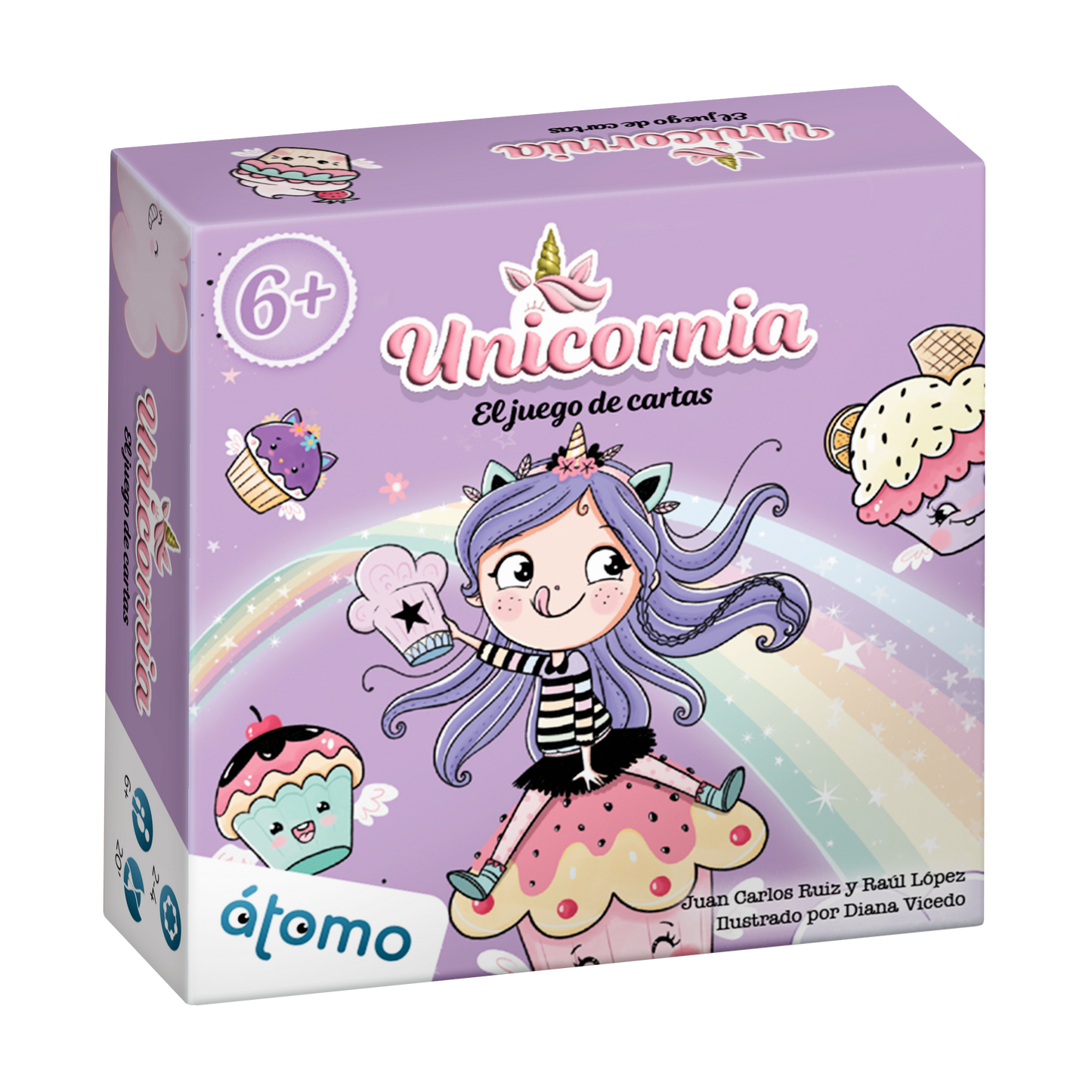 ÁTOMO UNICORNIA EL JUEGO DE CARTAS