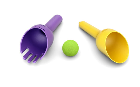 BIBIO RAKBI SET DE 2 PALAS MORADA