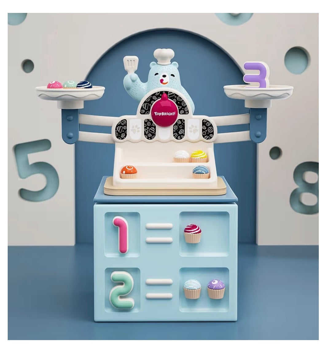 TOP BRIGHT YUMMY BEAR SCALE