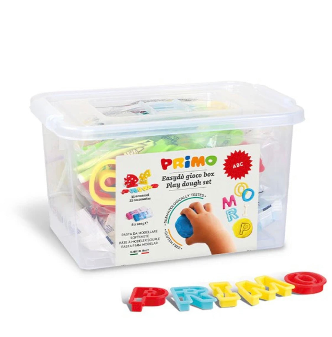 PRIMO SET DE PLASTILINA ABECEDARIO